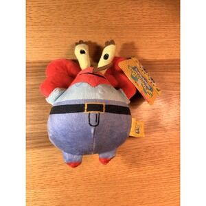 Spongebob Squarepants Mr. Crabs Plush Doll 10" NWT New